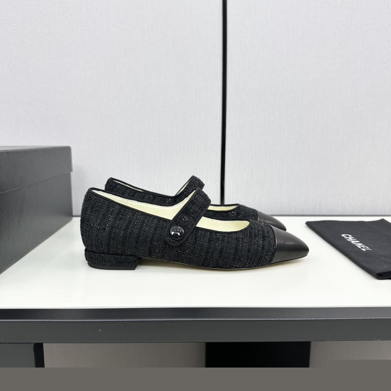 Ch*el flat shoes
